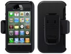 Wholesale Closeout: iPhone 4 4s OtterBox Defender All Black in Bulk Packaging – NEW CLOSEOUT PRICING $14.99